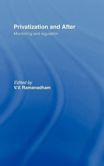 Cover of Privatization and After