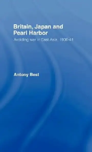 Cover of Britain, Japan and Pearl Harbour