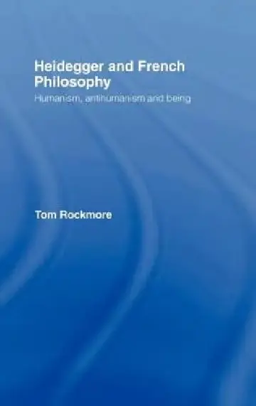 Cover of Heidegger and French Philosophy