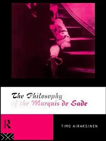 Cover of The Philosophy of the Marquis de Sade