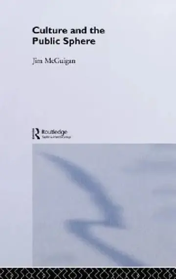 Cover of Culture and the Public Sphere
