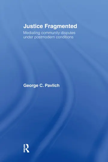 Cover of Justice Fragmented