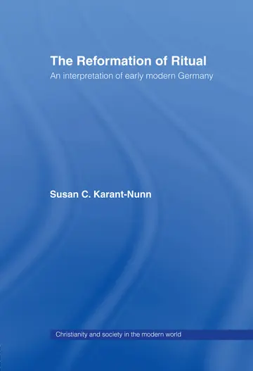 Cover of The Reformation of Ritual