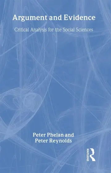 Cover of Argument and Evidence