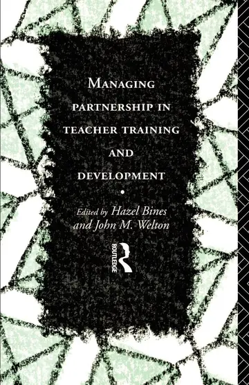 Cover of Managing Partnership in Teacher Training and Development