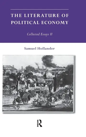 Cover of The Literature of Political Economy