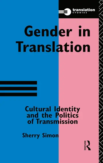 Cover of Gender in Translation