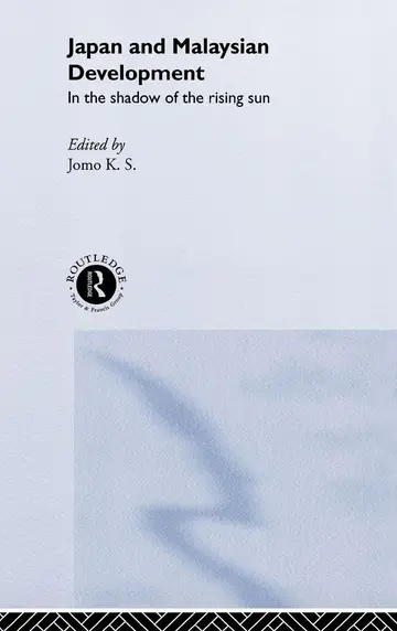 Cover of Japan and Malaysian Development in the Shadow of the Rising Sun