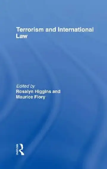 Cover of Terrorism and International Law