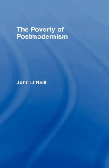 Cover of The Poverty of Postmodernism