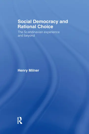 Cover of Social Democracy and Rational Choice