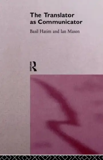 Cover of The Translator as Communicator