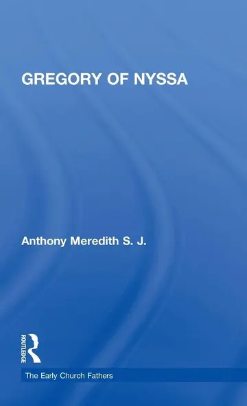 Cover of Gregory of Nyssa