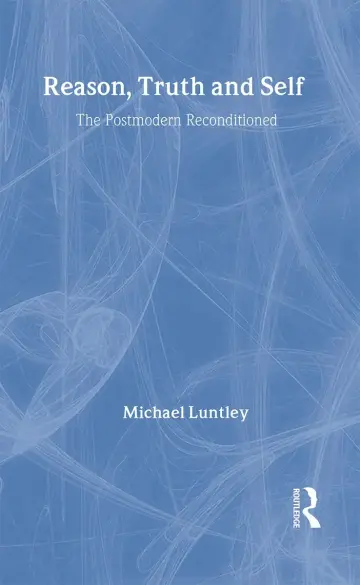Cover of Reason, Truth and Self