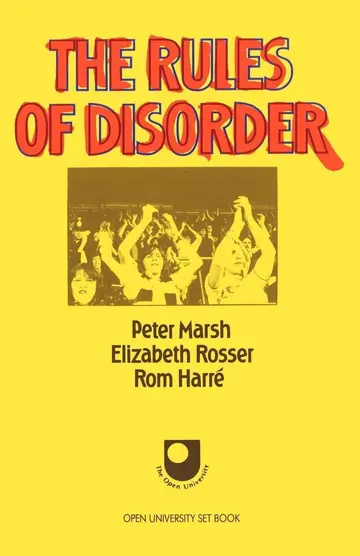 Cover of The Rules of Disorder