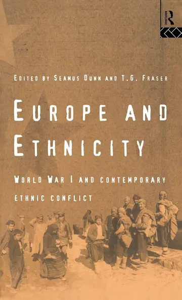 Cover of Europe and Ethnicity