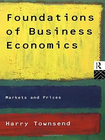 Cover of Foundations of Business Economics