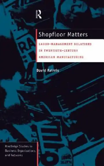 Cover of Shopfloor Matters