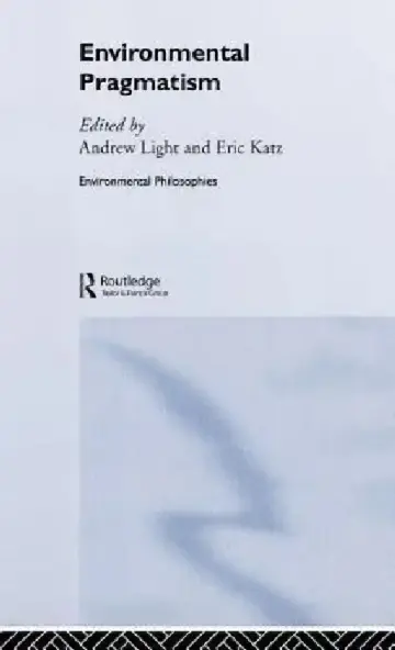 Cover of Environmental Pragmatism