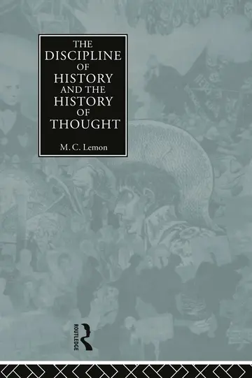 Cover of The Discipline of History and the History of Thought