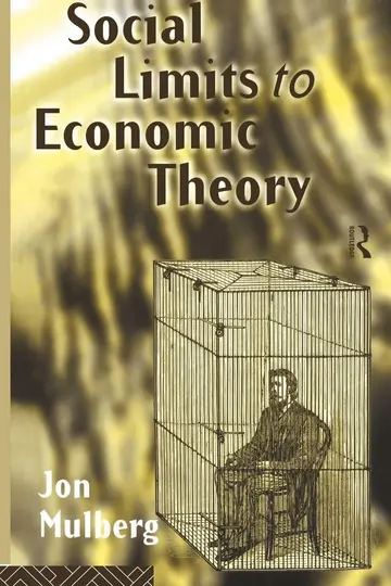 Cover of Social Limits to Economic Theory