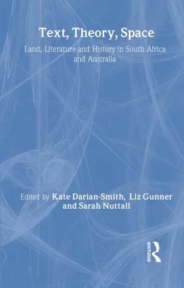 Cover of Text, Theory, Space
