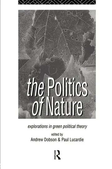 Cover of The Politics of Nature