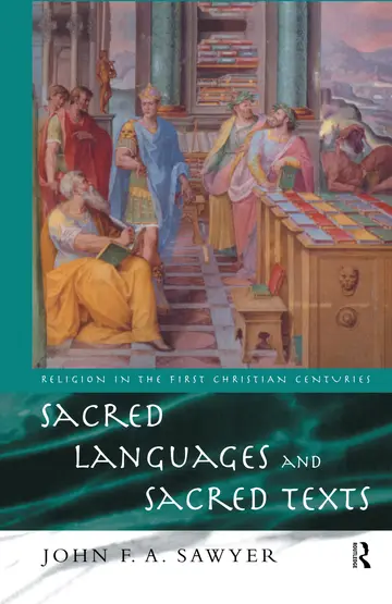 Cover of Sacred Languages and Sacred Texts