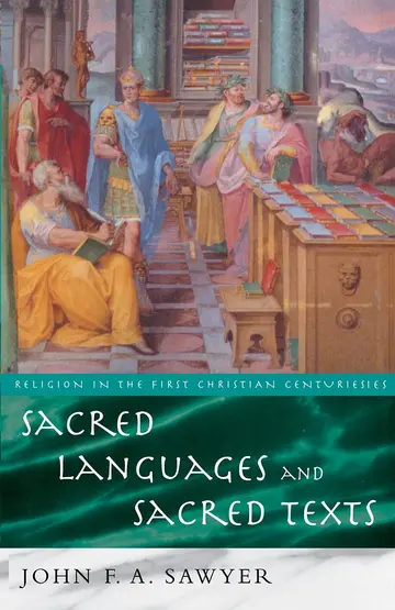 Cover of Sacred Languages and Sacred Texts