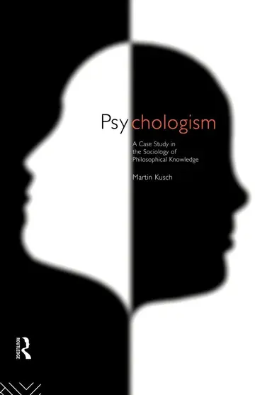 Cover of Psychologism