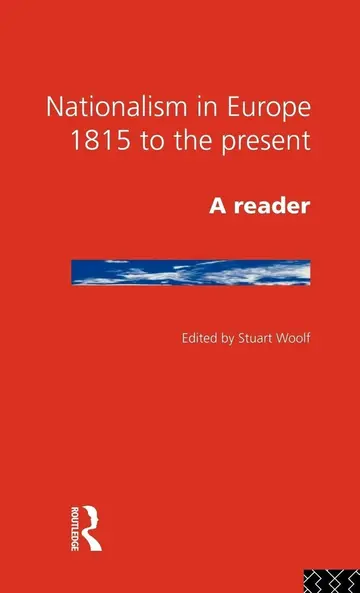 Cover of Nationalism in Europe, 1815 to the Present