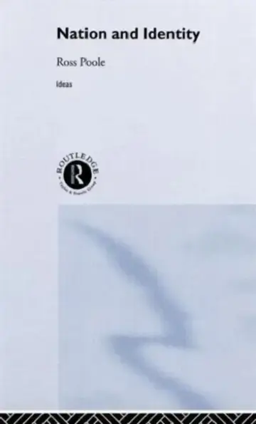 Cover of Nation and Identity
