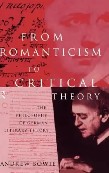 Cover of From Romanticism to Critical Theory