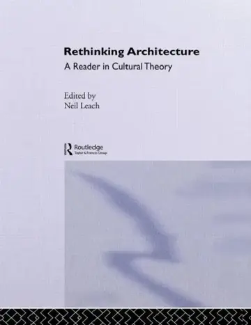 Cover of Rethinking Architecture