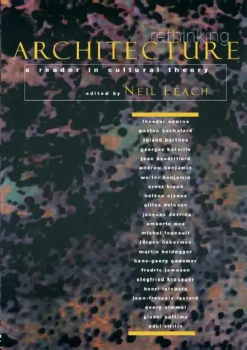Cover of Rethinking Architecture