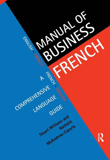 Cover of Manual of Business French