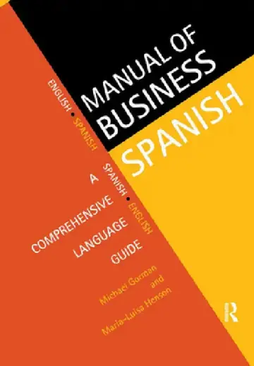Cover of Manual of Business Spanish