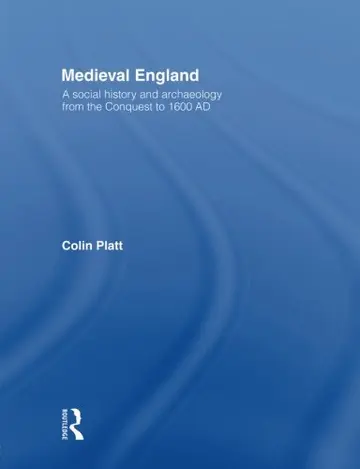 Cover of Medievel England