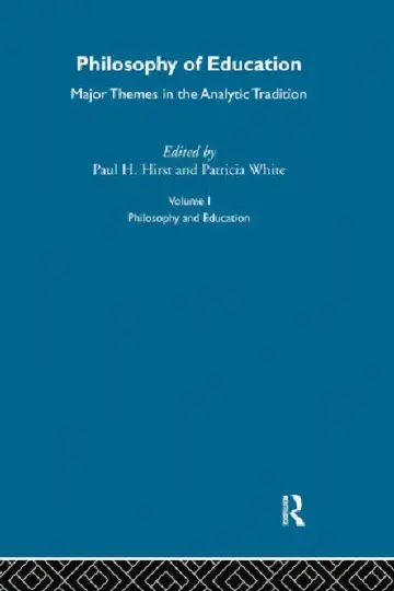 Cover of Philosophy of Education