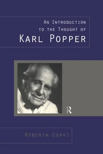 Cover of An Introduction to the Thought of Karl Popper