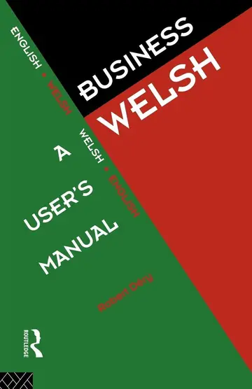 Cover of Business Welsh
