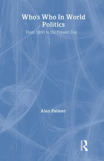 Cover of Who's Who in World Politics