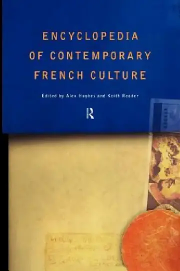 Cover of Encyclopedia of Contemporary French Culture