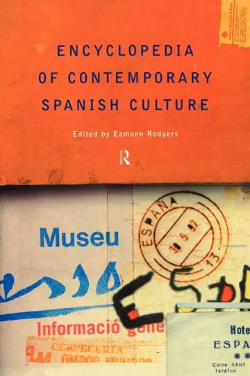 Cover of Encyclopedia of Contemporary Spanish Culture