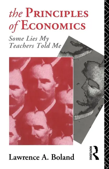 Cover of The Principles of Economics
