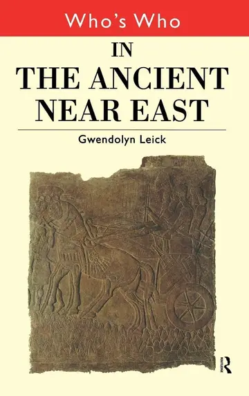 Cover of Who's Who in the Ancient Near East