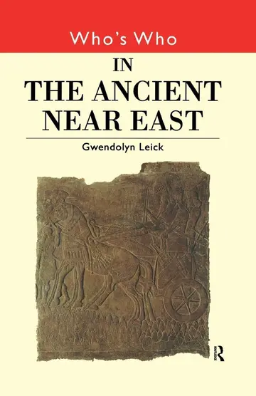 Cover of Who's Who in the Ancient Near East