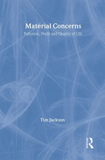 Cover of Material Concerns