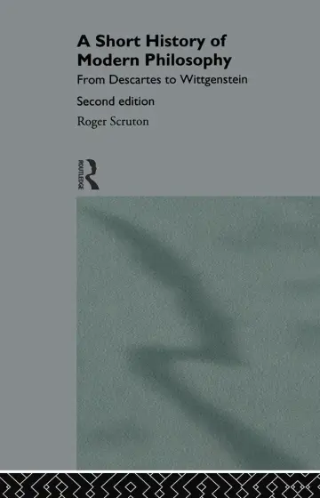 Cover of A Short History of Modern Philosophy