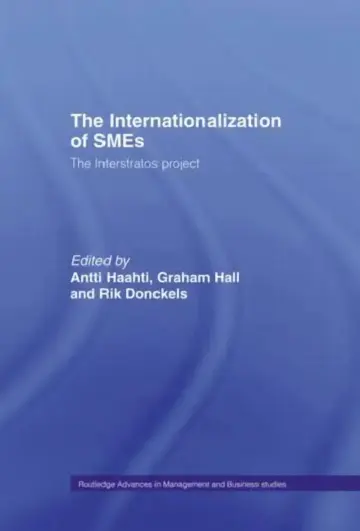 Cover of The Internationalization of Small to Medium Enterprises